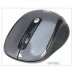 Mouse Inalámbrico Wireless Optico "Performance" Negro con Plata